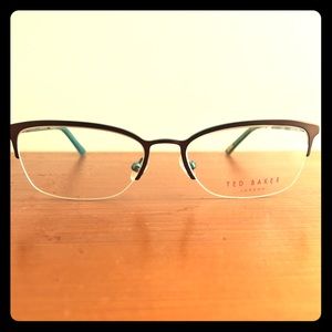 Ted Baker Women Metal Semi Cat Eye Eyeglass Frames B235